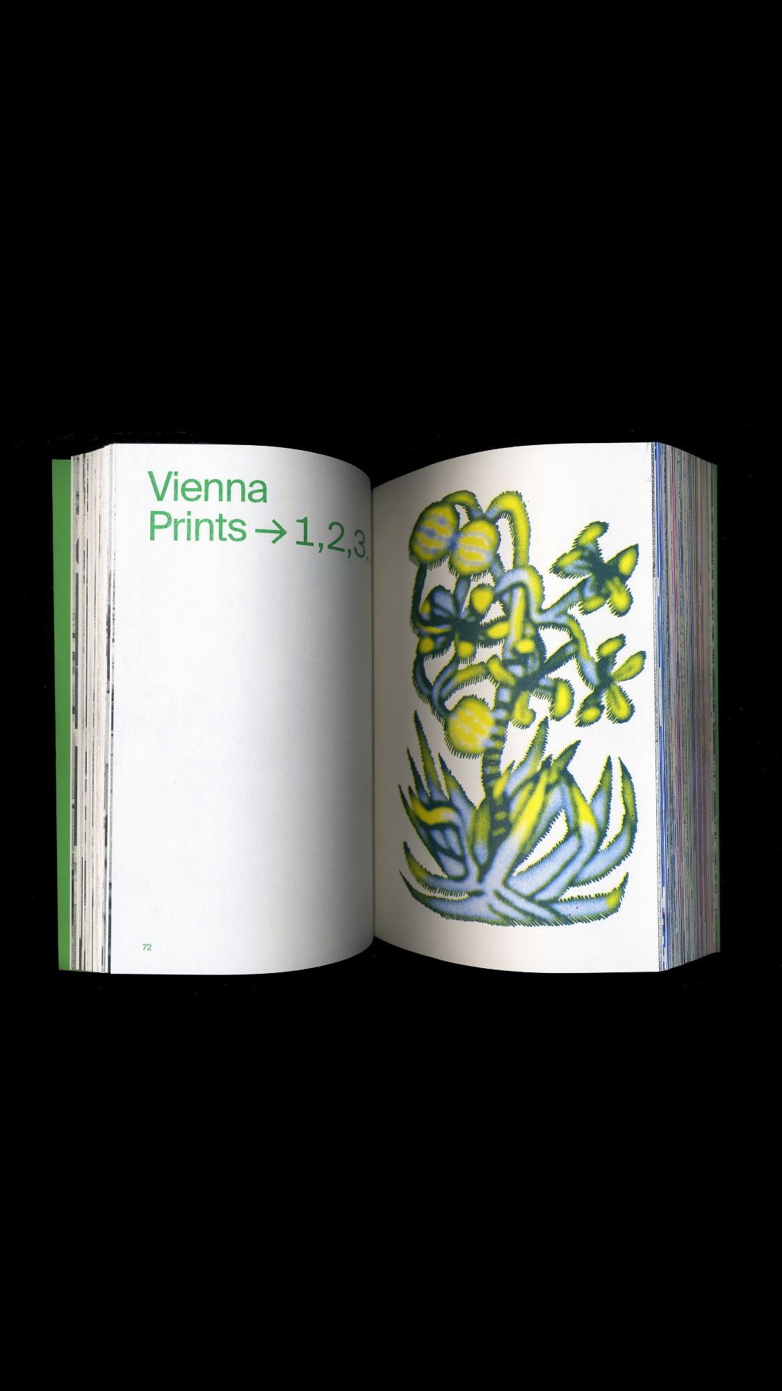 Risonate Traveling Printing Studio, Book Spread